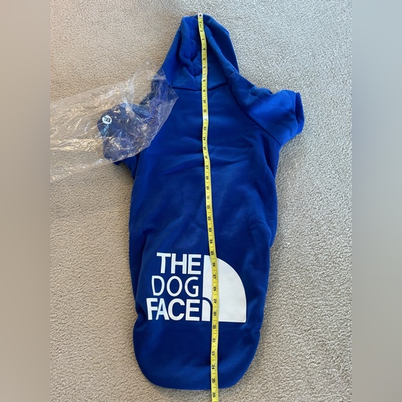 🆕Blue pet sweater big sweater hoodie for dog - The Dog Face size 8 XL - Picture 5 of 9